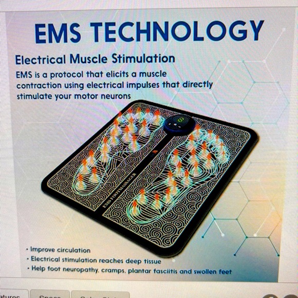 Electric EMS Foot Massager w/ 6 vibration modes - Picture 4 of 7
